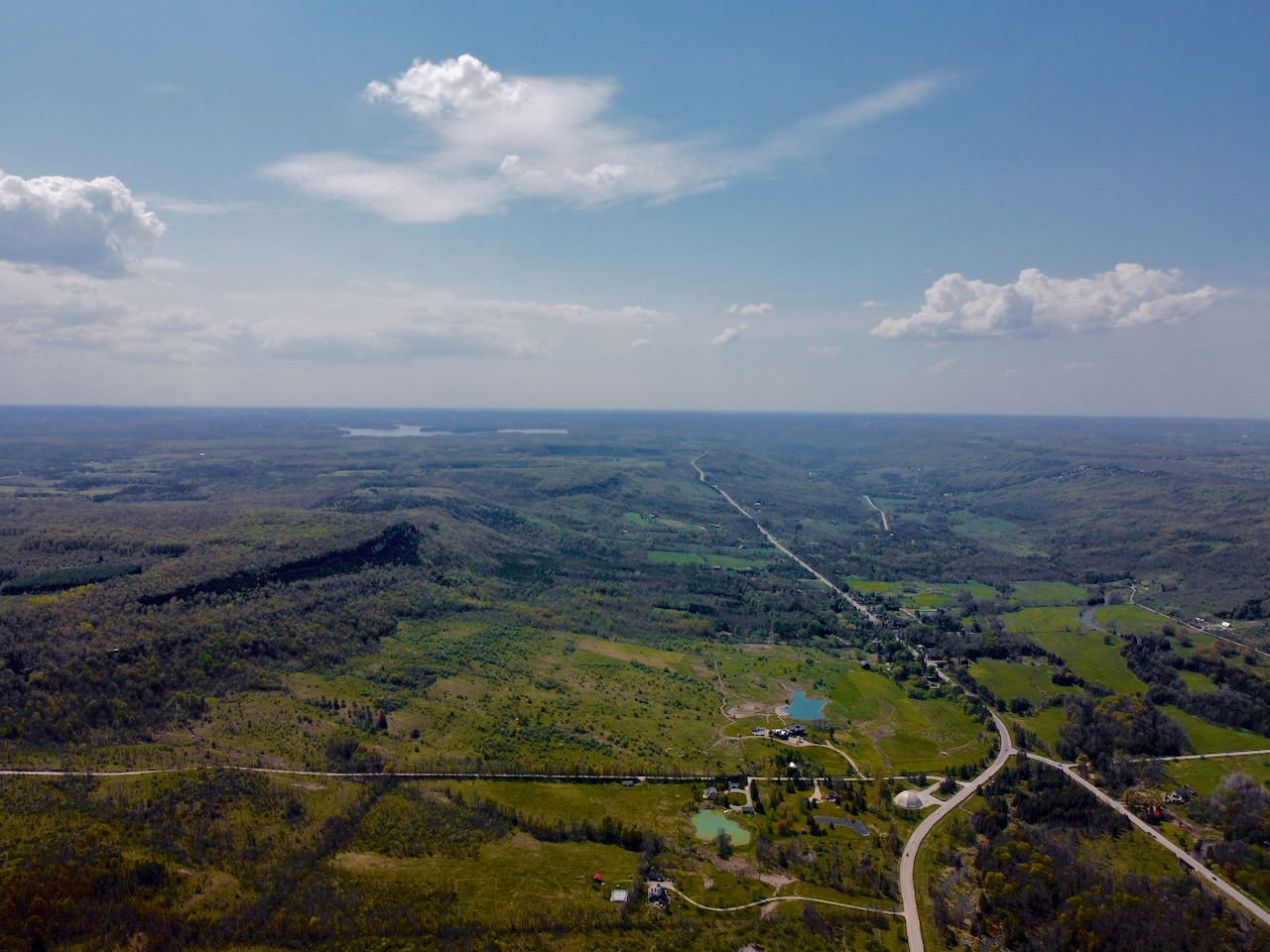 Aerial shot of Old Baldy courtesy of Doug Galloway