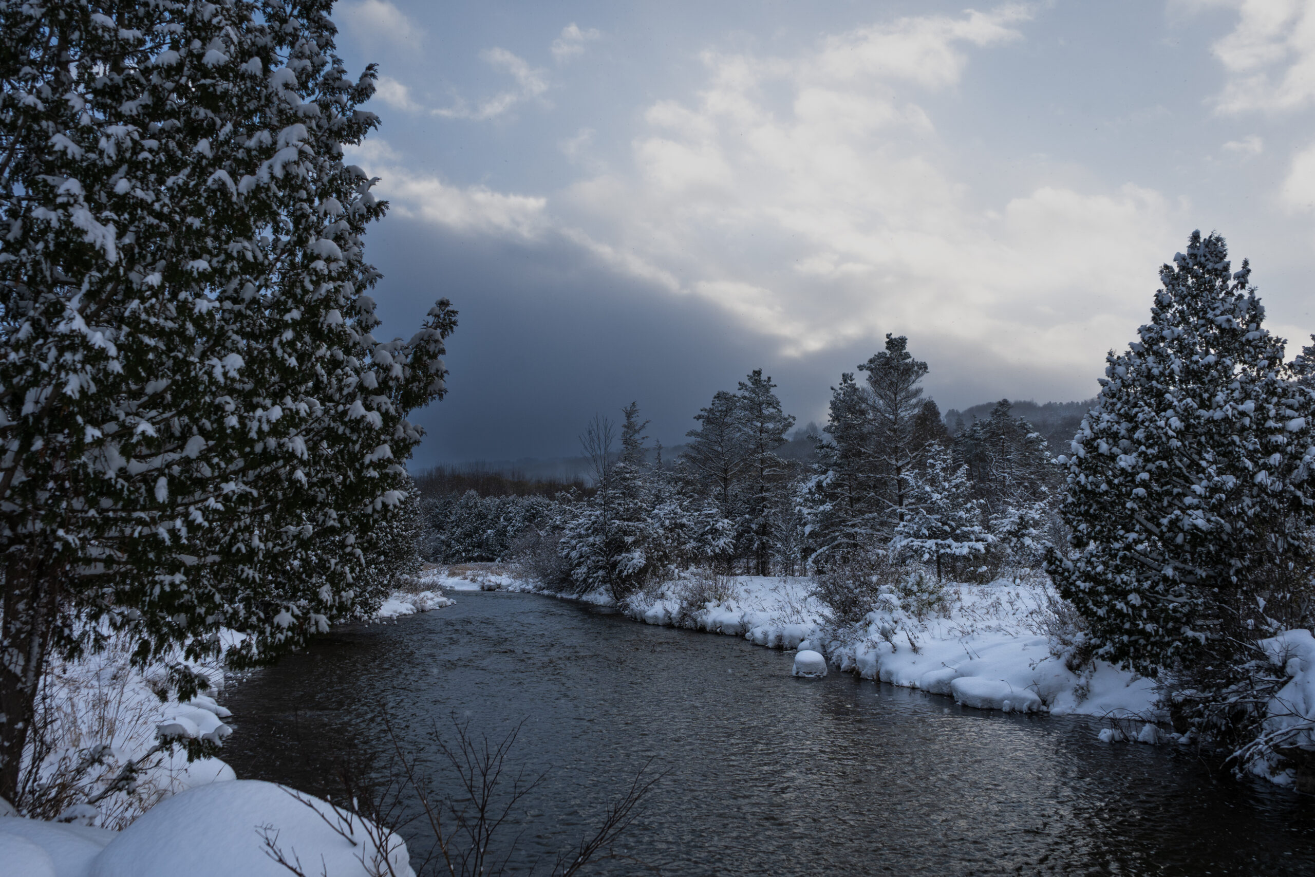 The Beaver River in Winter courtesy of Jade Michael Ryan